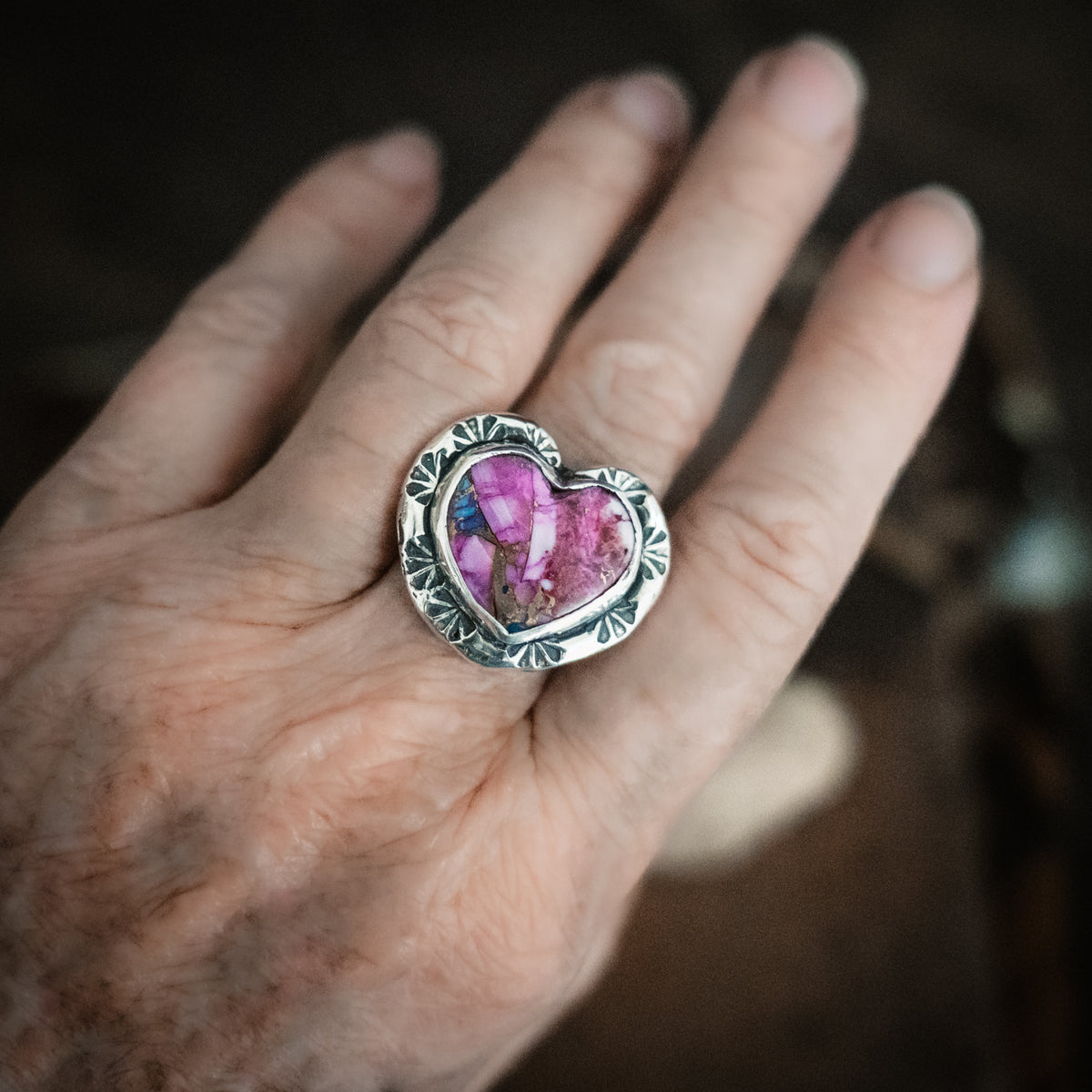 Everlove Pink Confetti Ring- Adjusted to your size