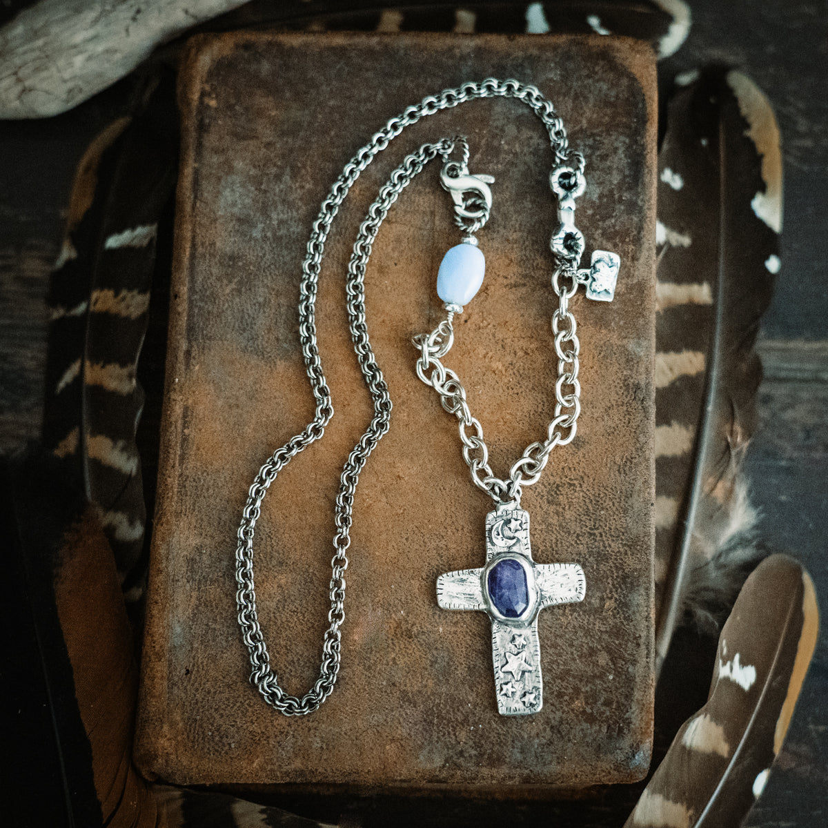 Faith Follows the Light Amethyst Necklace