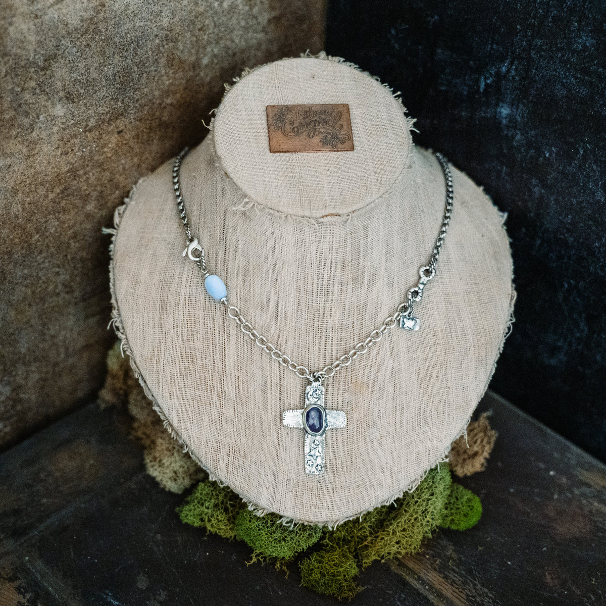 Faith Follows the Light Amethyst Necklace