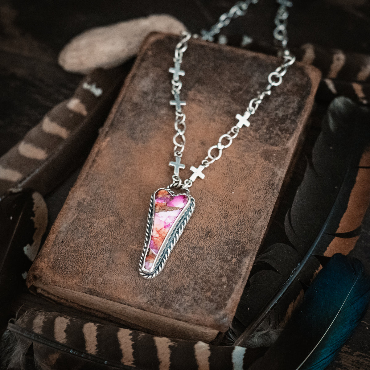 Faith Infinity Confetti Necklace
