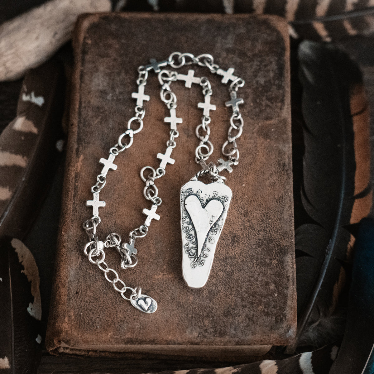 Faith Infinity Confetti Necklace