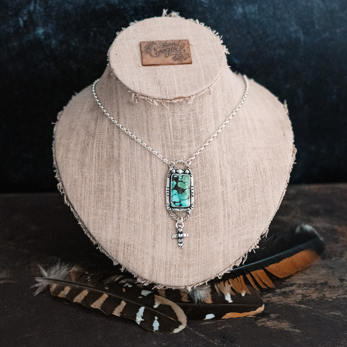 Faith and Strength Turquoise Necklace