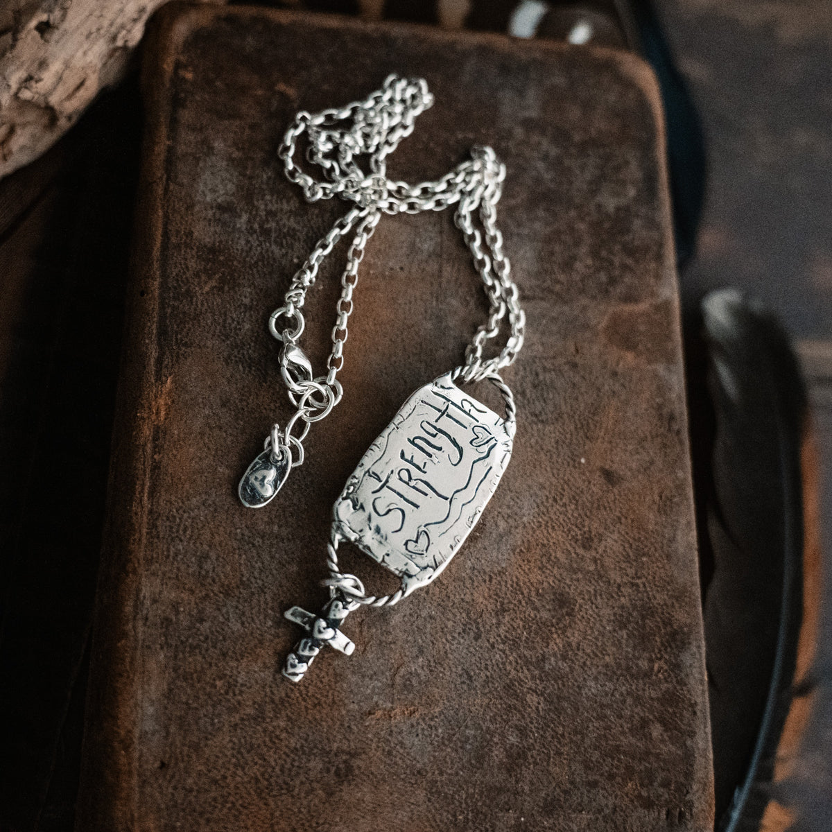 Faith and Strength Turquoise Necklace