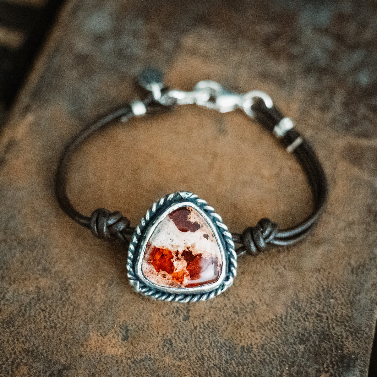 Fire Opal Boheme Bracelet