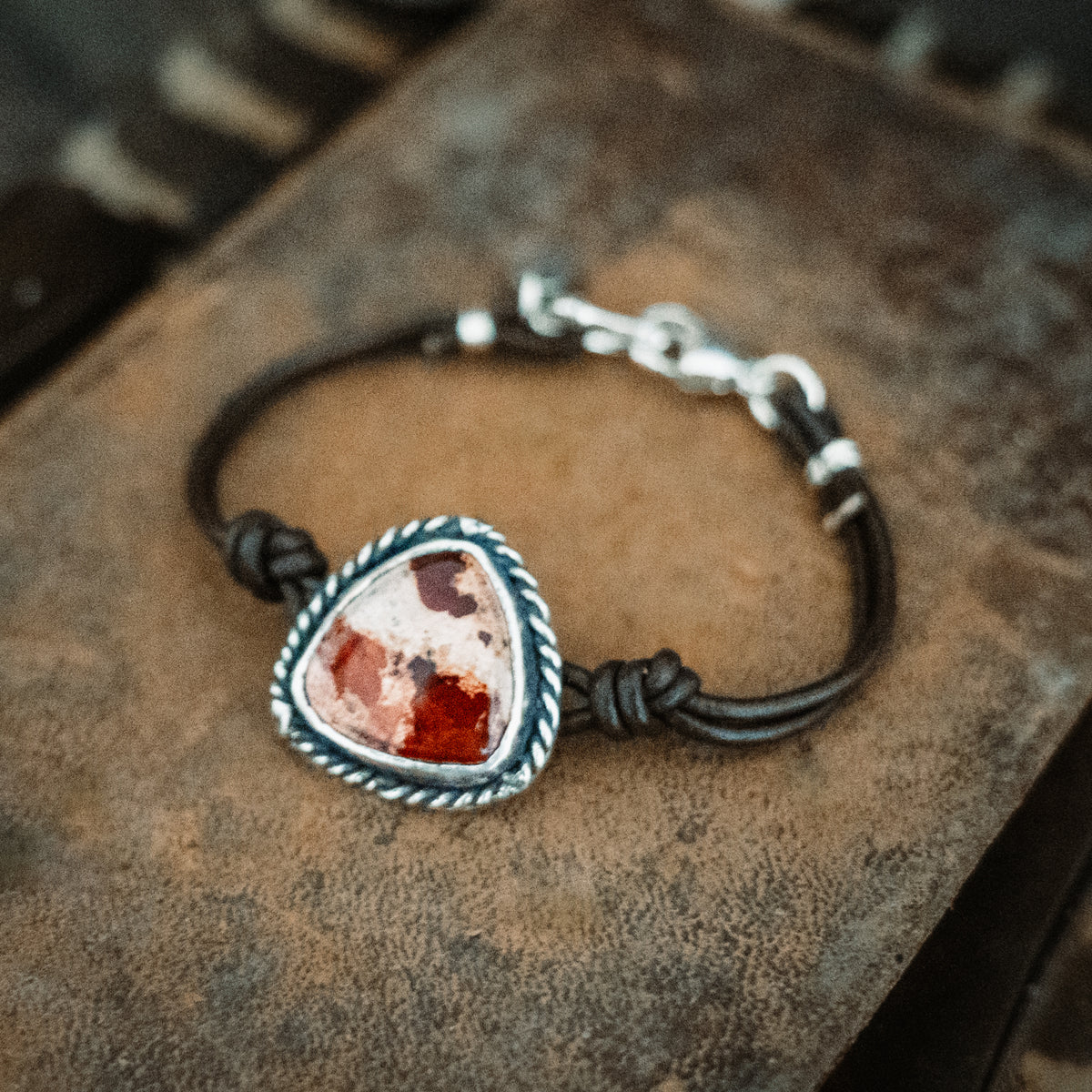 Fire Opal Boheme Bracelet