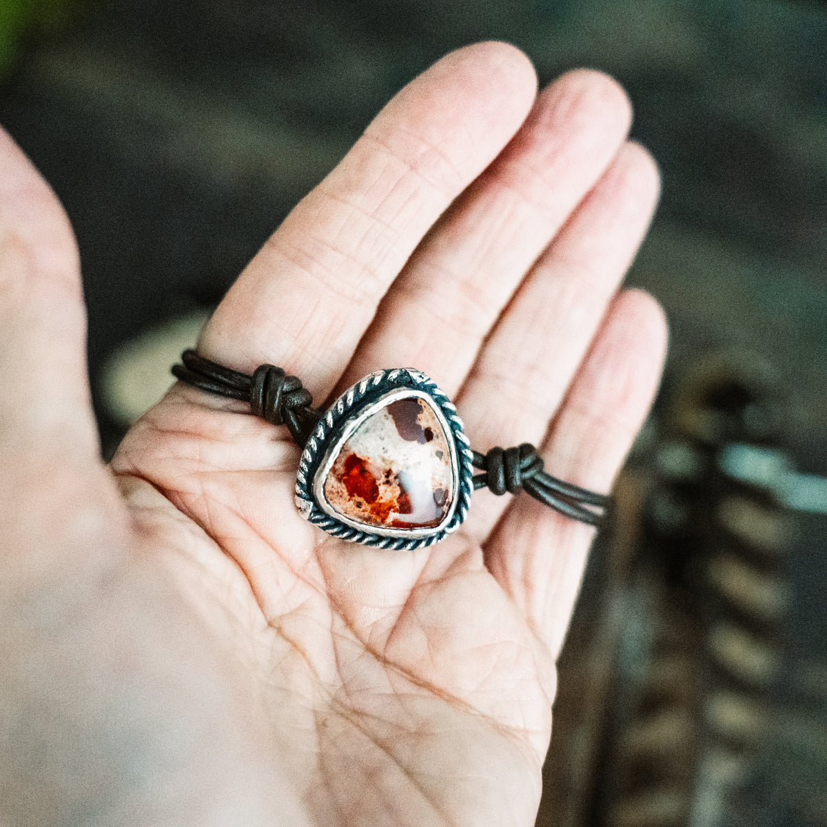 Fire Opal Boheme Bracelet