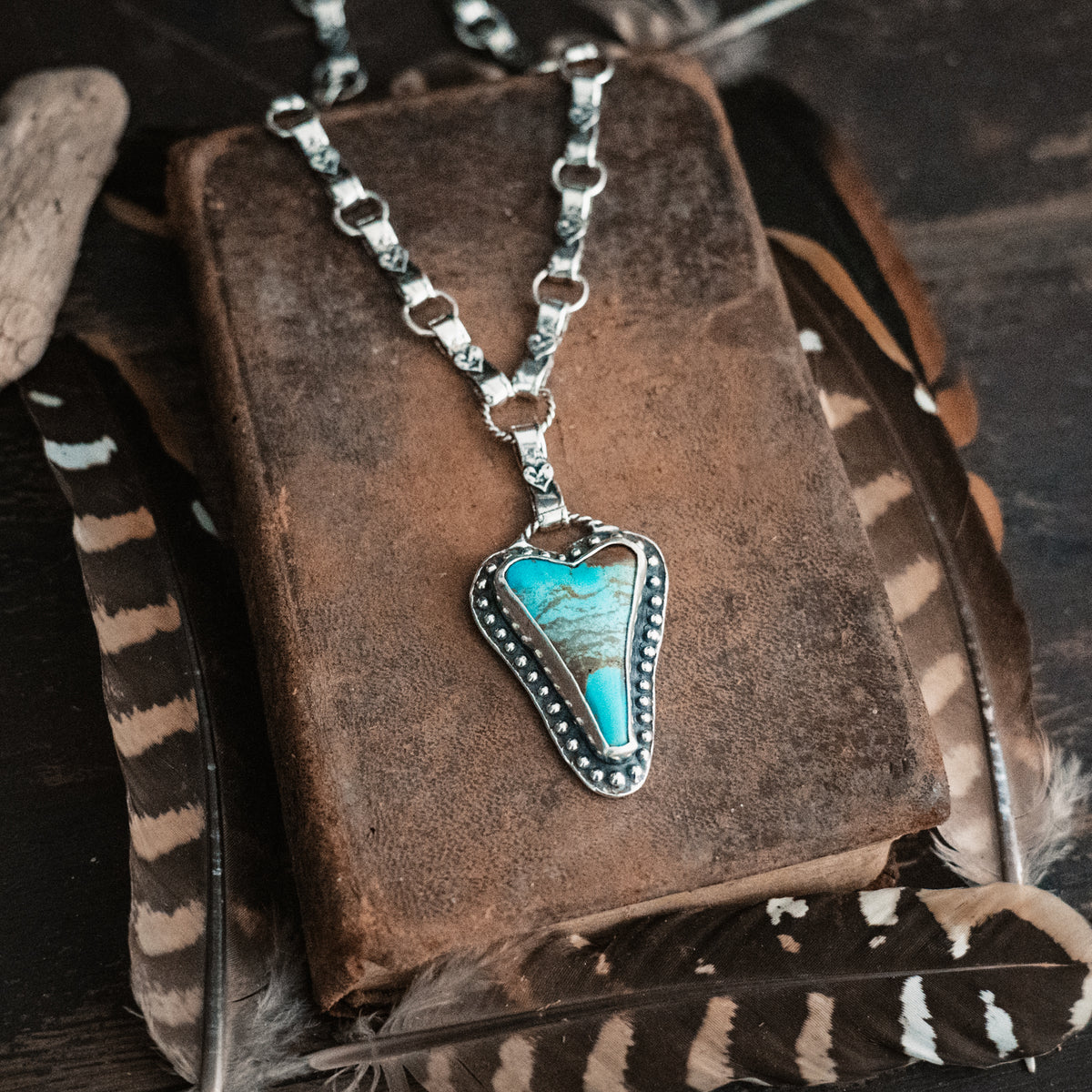 Grateful Heart Turquoise Necklace