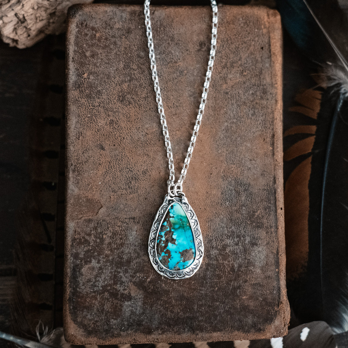 Fortune Teller Turquoise Necklace
