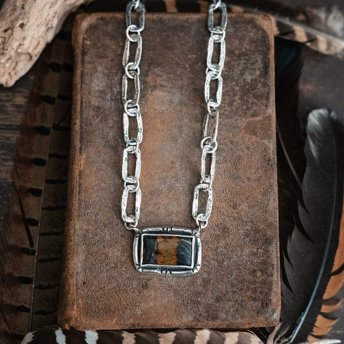 Free Spirit Black Jack Turquoise Necklace