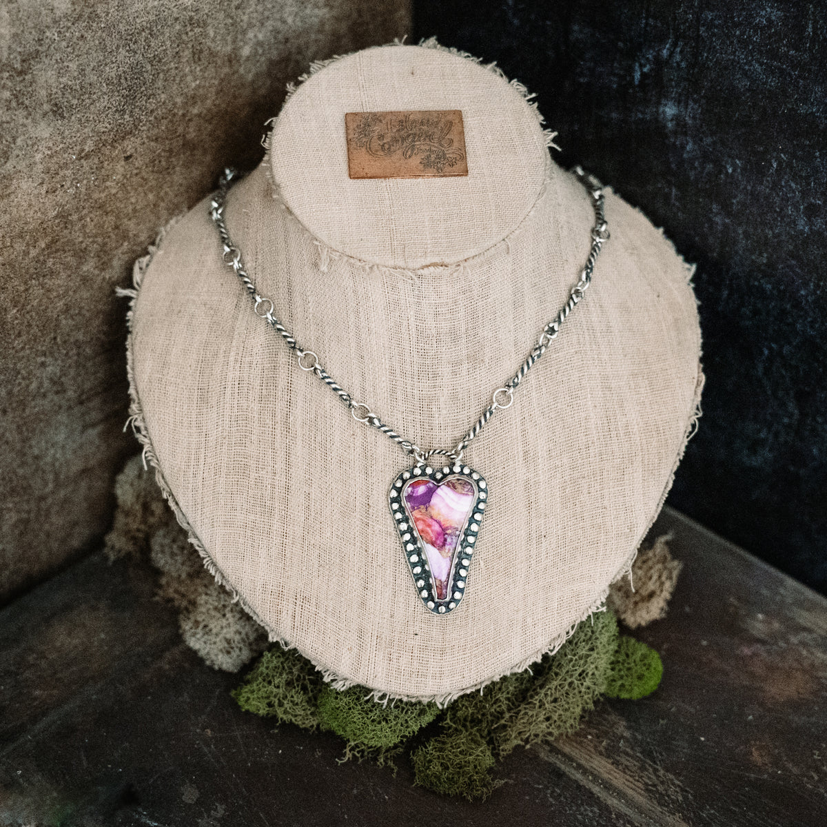 Grateful Heart Confetti Necklace