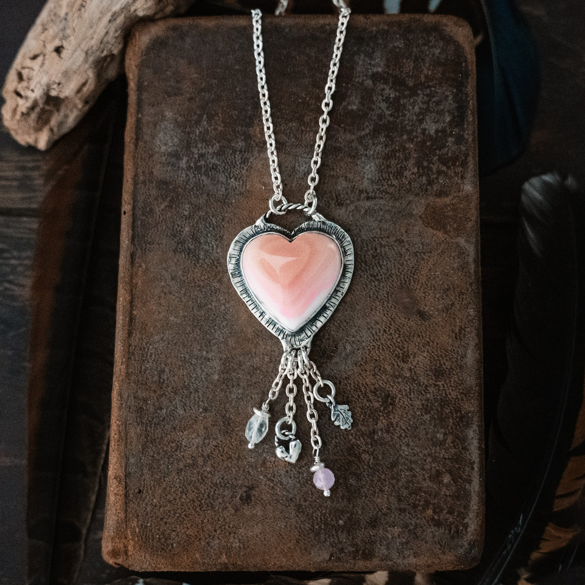 Grateful Heart Talisman Necklace