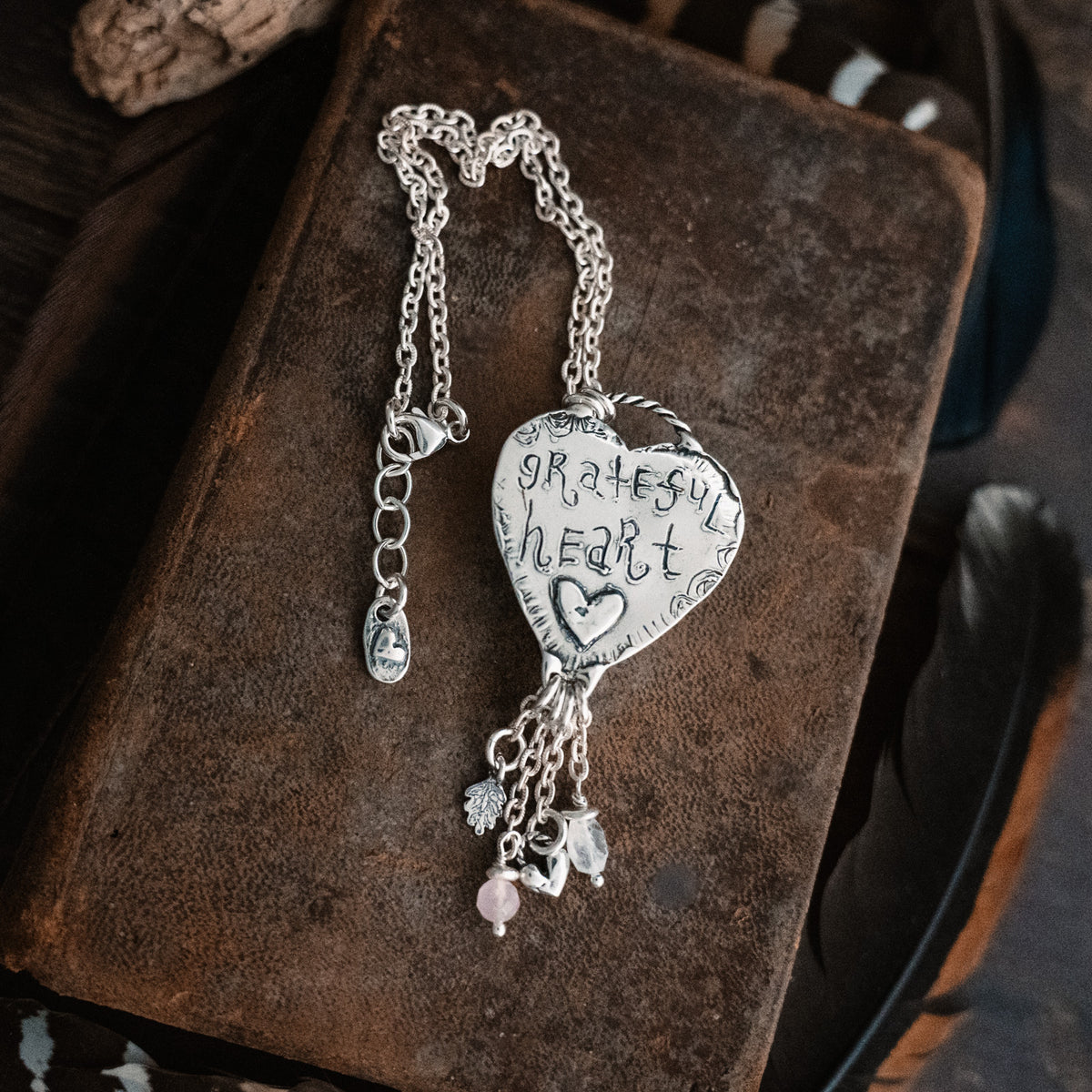 Grateful Heart Talisman Necklace