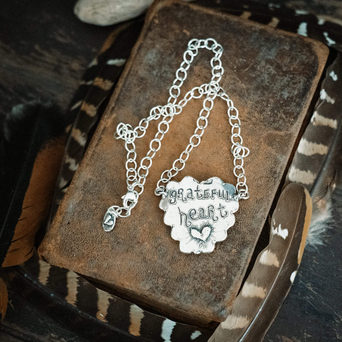 Gypsy Heart Number 8 Turquoise Necklace
