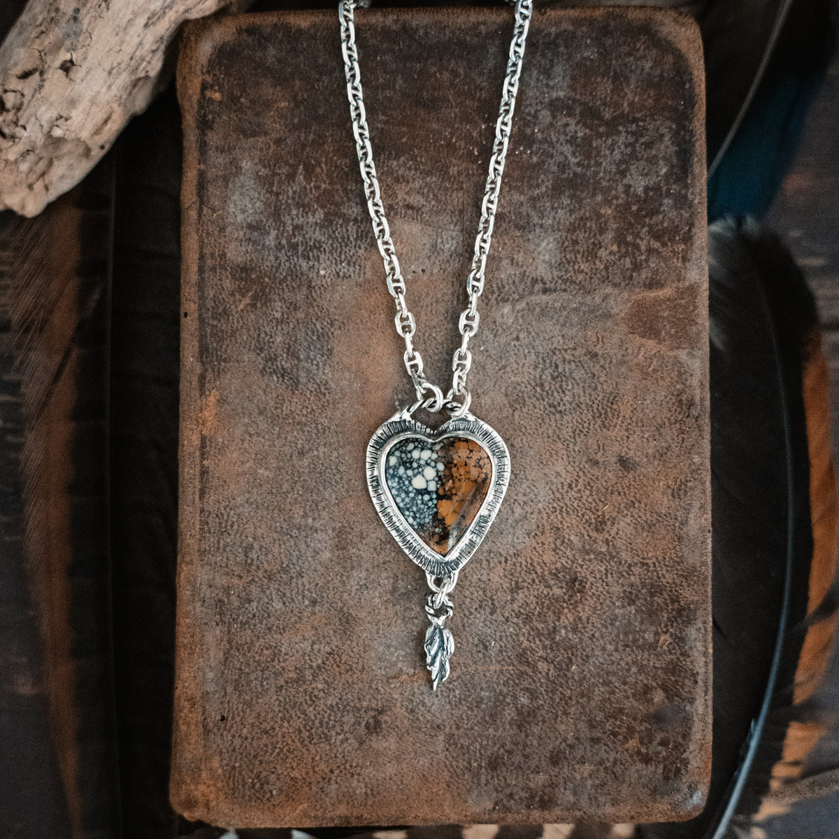 Let My Heart Be Wise Talisman Necklace