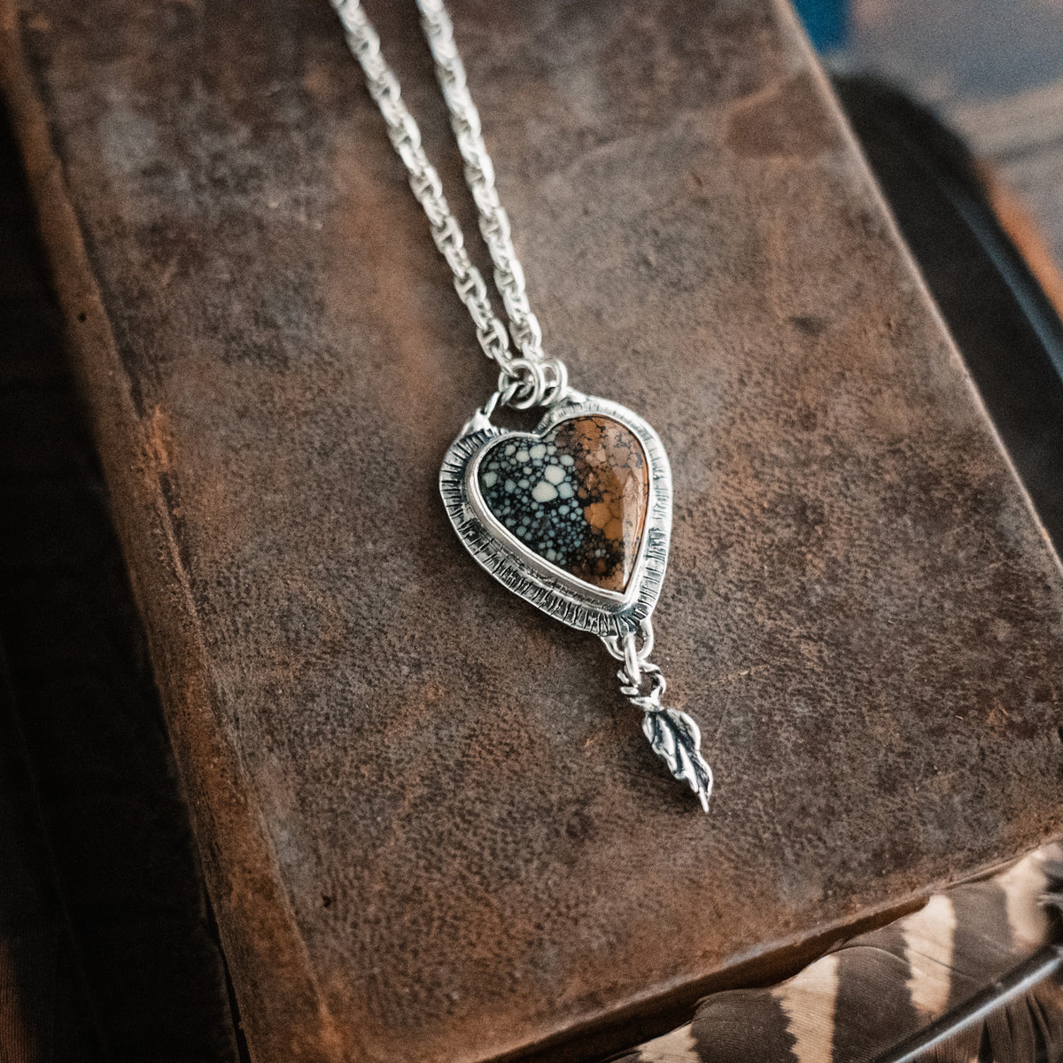 Let My Heart Be Wise Talisman Necklace
