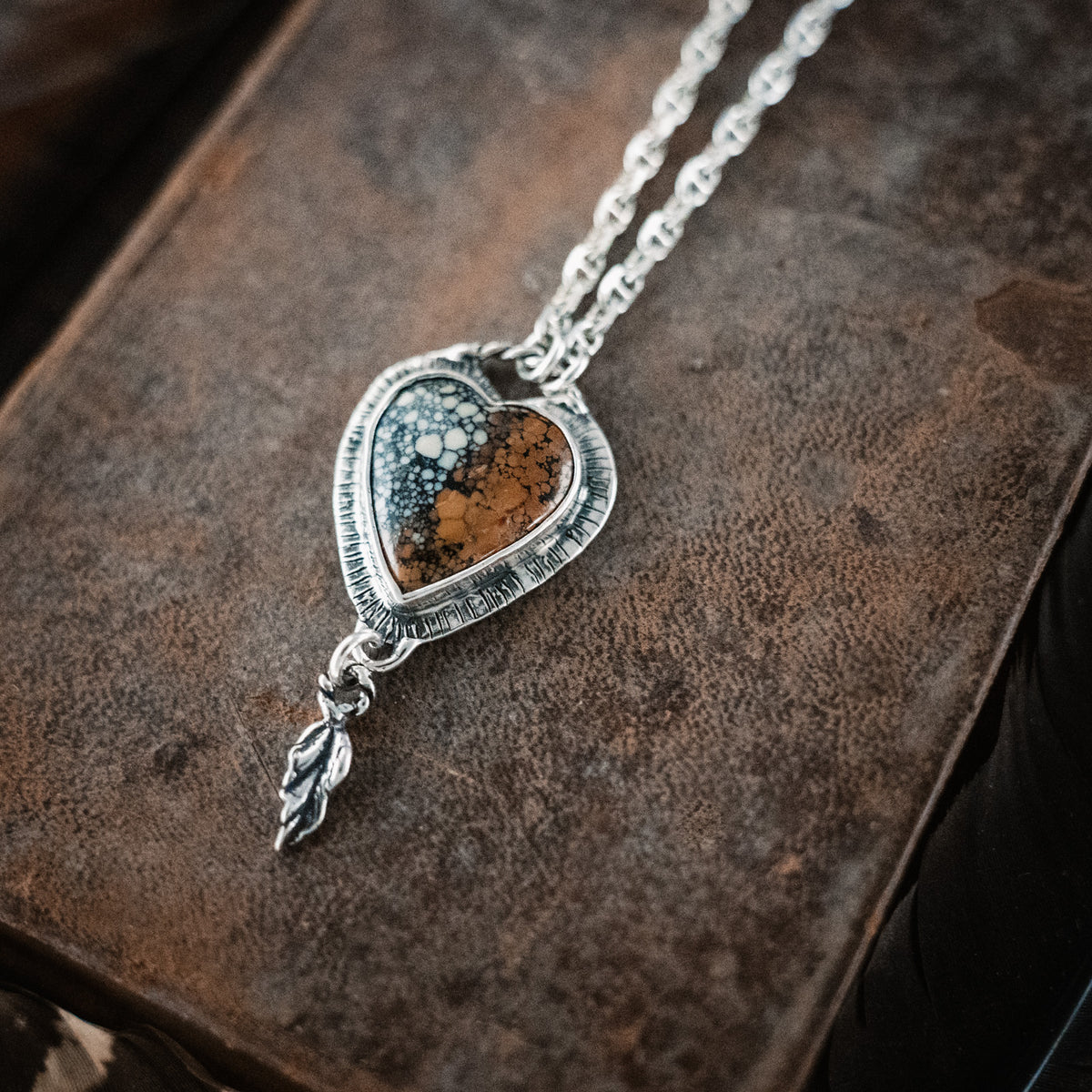 Let My Heart Be Wise Talisman Necklace
