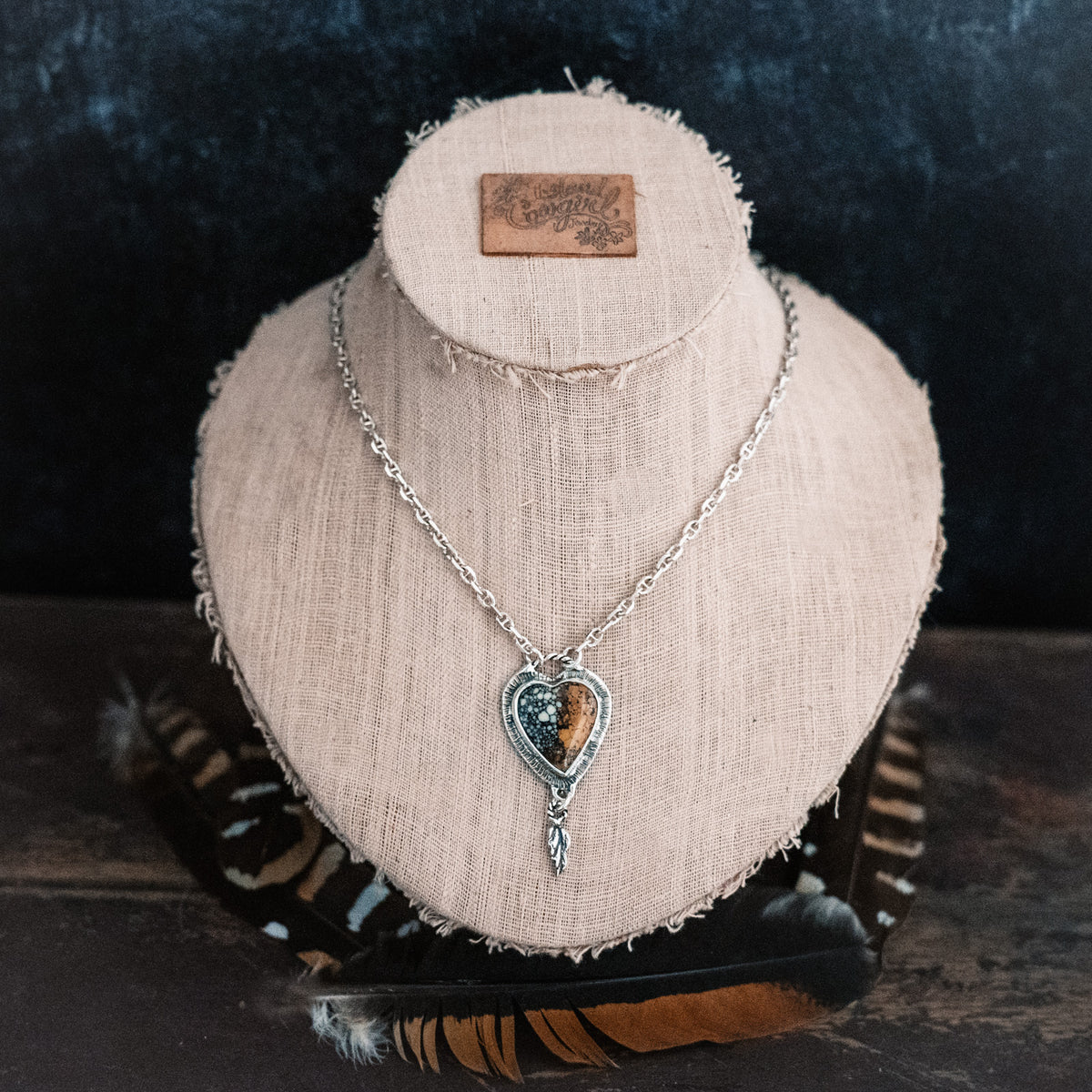 Let My Heart Be Wise Talisman Necklace