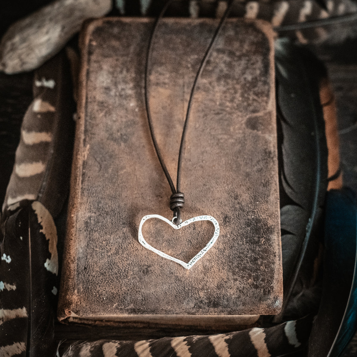Heart on a String Necklace