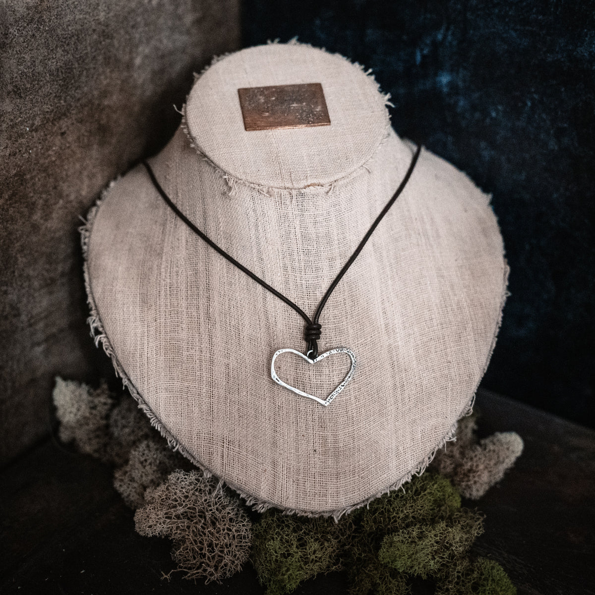 Heart on a String Necklace