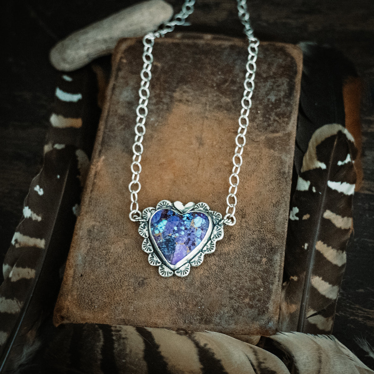 Honor Your Heart Confetti Necklace