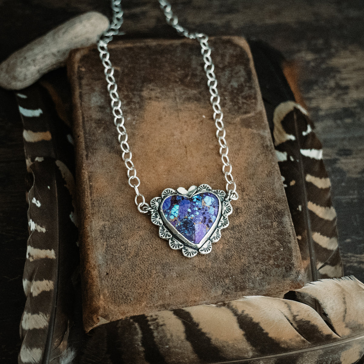 Honor Your Heart Confetti Necklace