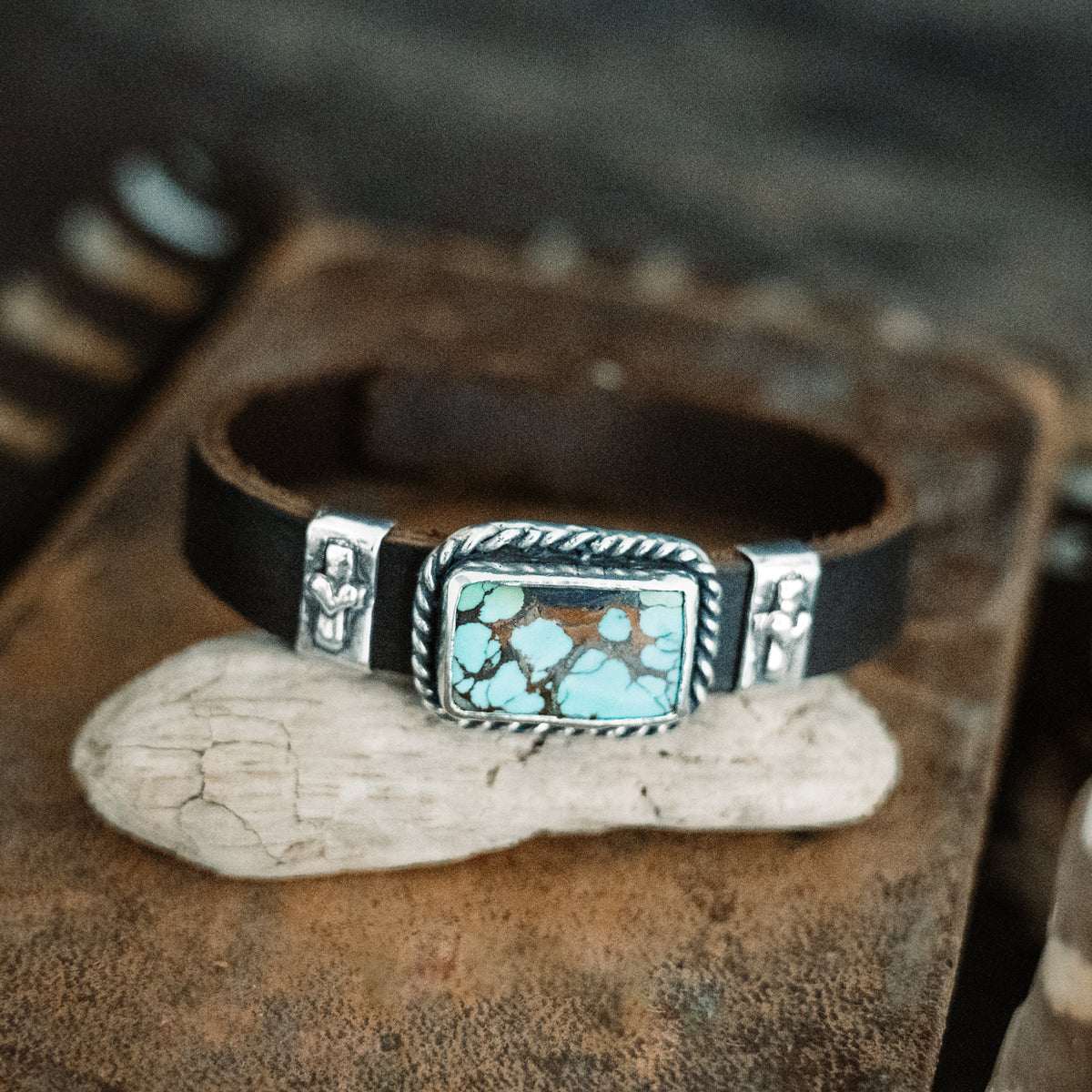 Indigo Faith Cloud Mountain Turquoise Bracelet