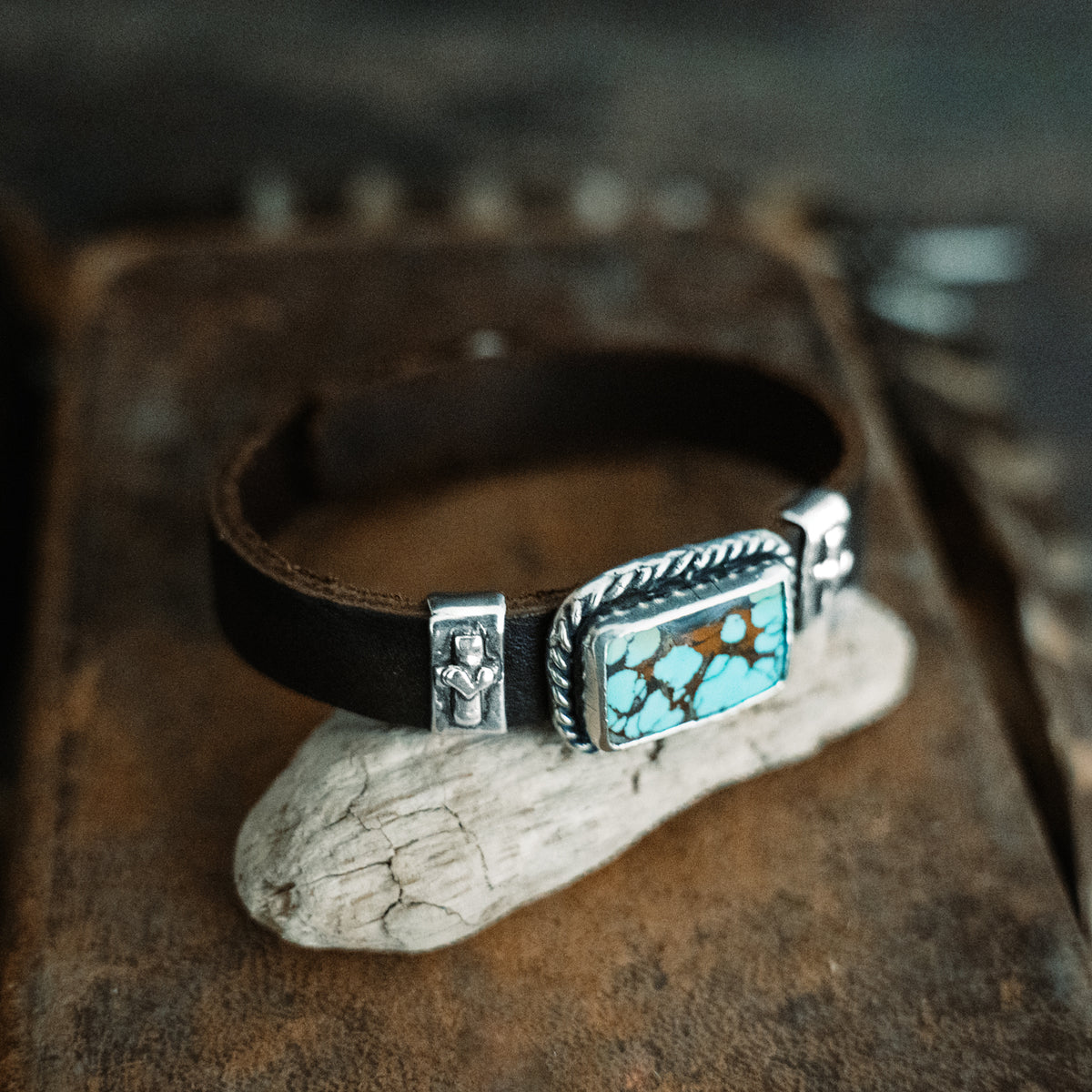 Indigo Faith Cloud Mountain Turquoise Bracelet