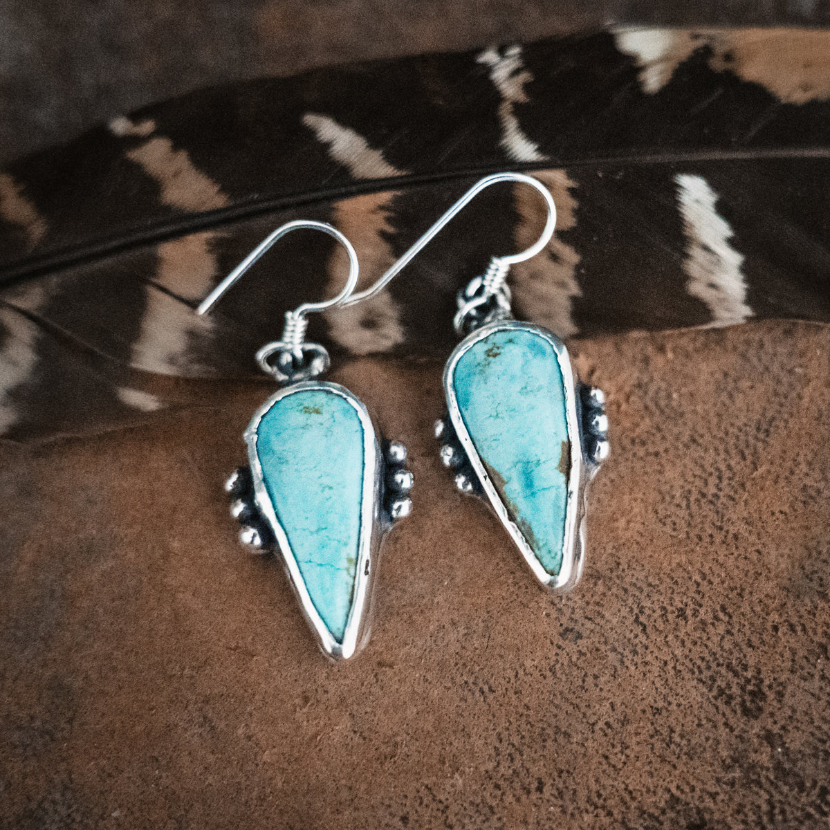 Into the Blue Turquoise Earrings