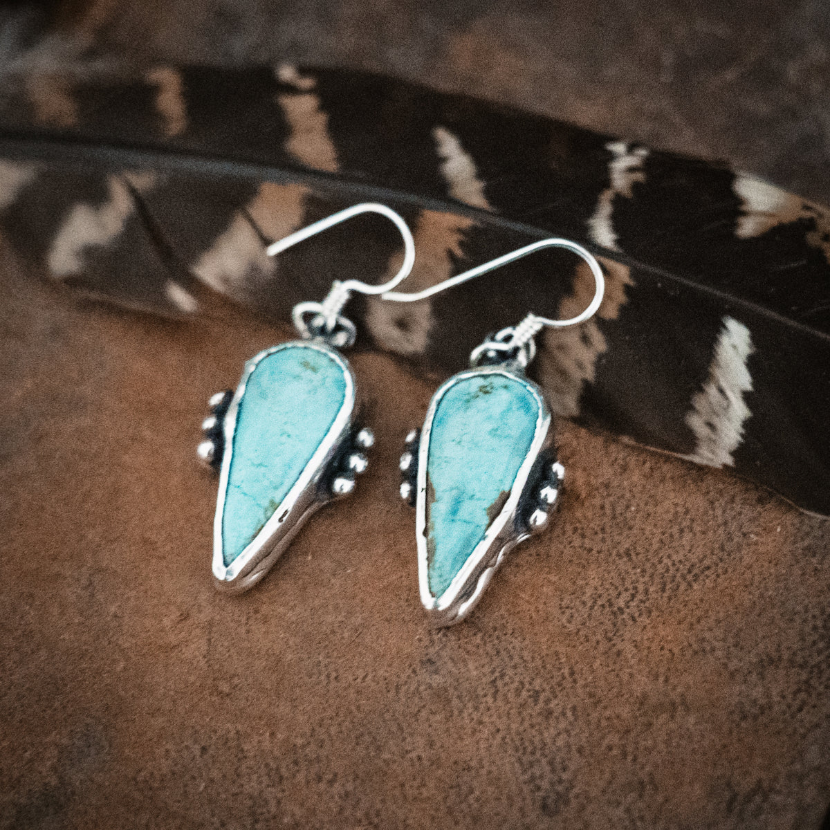 Into the Blue Turquoise Earrings