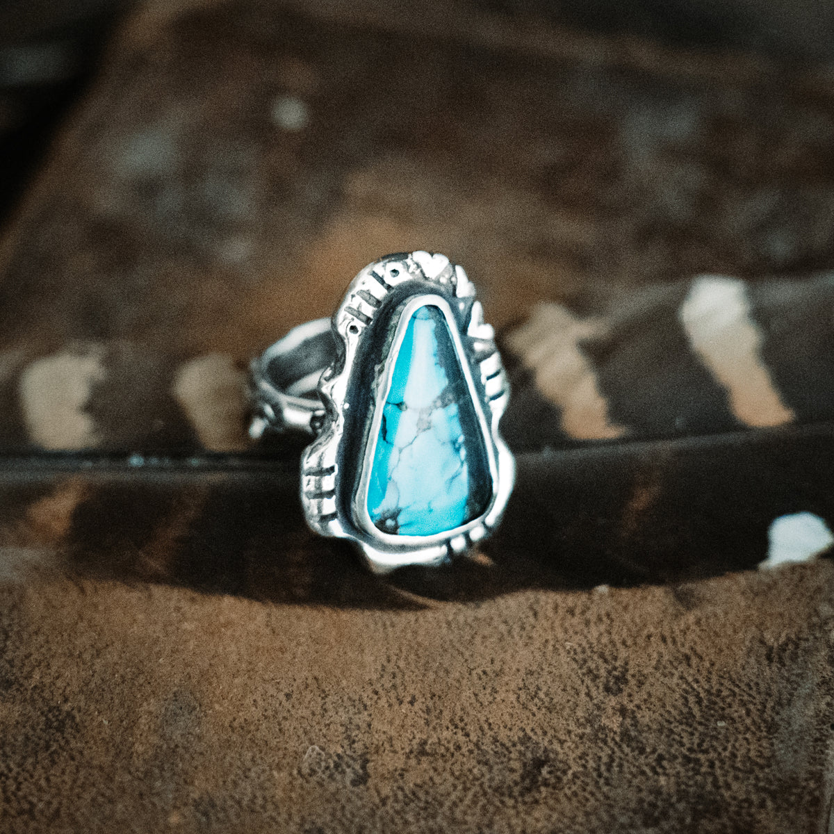 Into the Blue Turquoise Ring- adjusted to your size