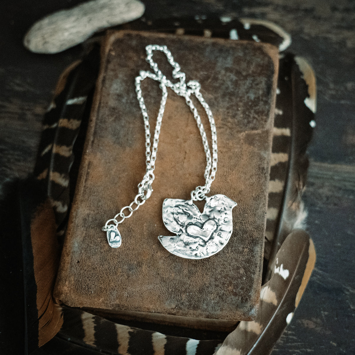 Lavender Sky Birdie Necklace