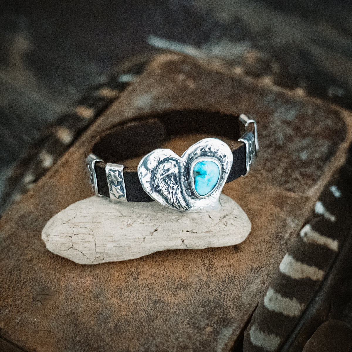 Let My Heart Be My Wings Nomad Bracelet