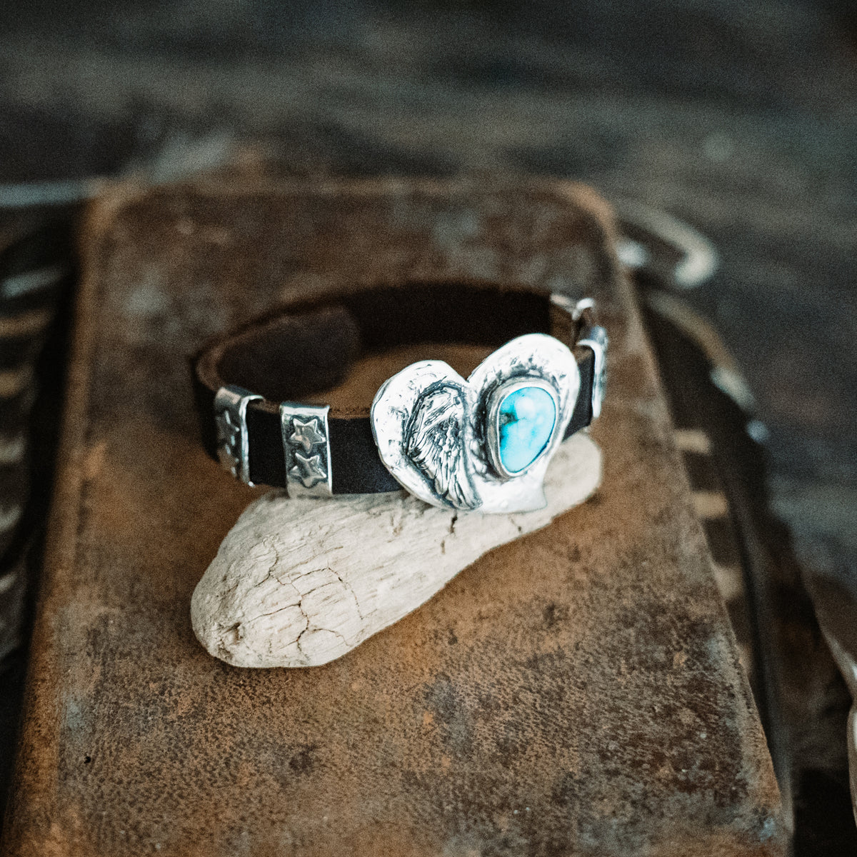 Let My Heart Be My Wings Nomad Bracelet
