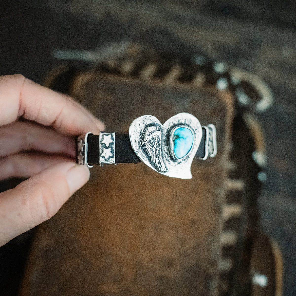 Let My Heart Be My Wings Nomad Bracelet