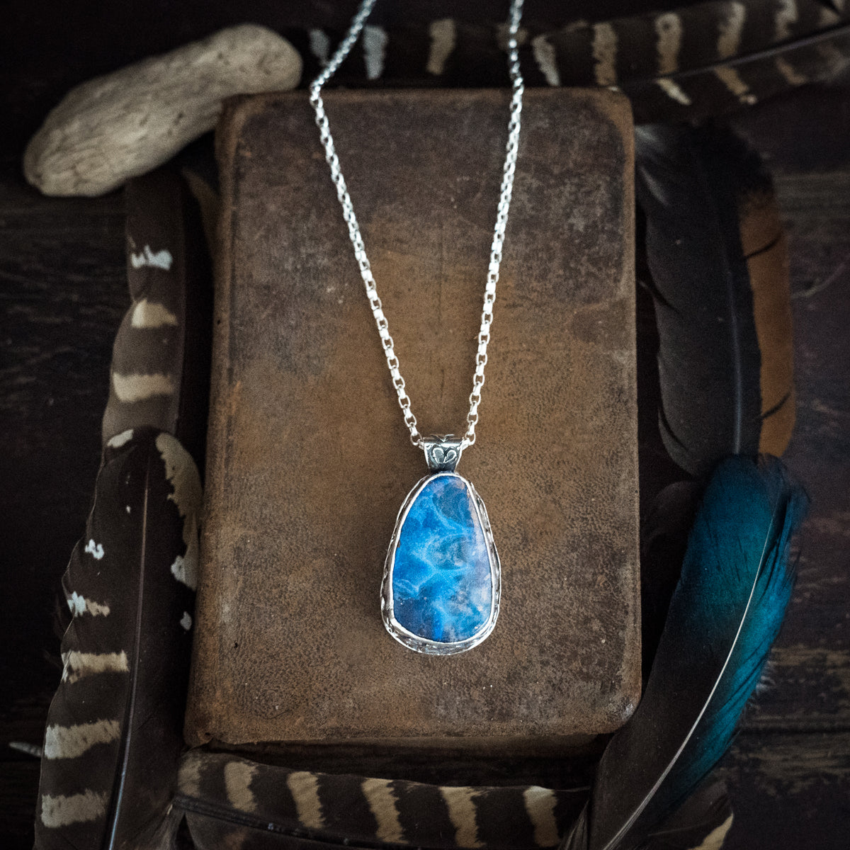 Light Seeker Australian Opal Necklace- please read-reduced