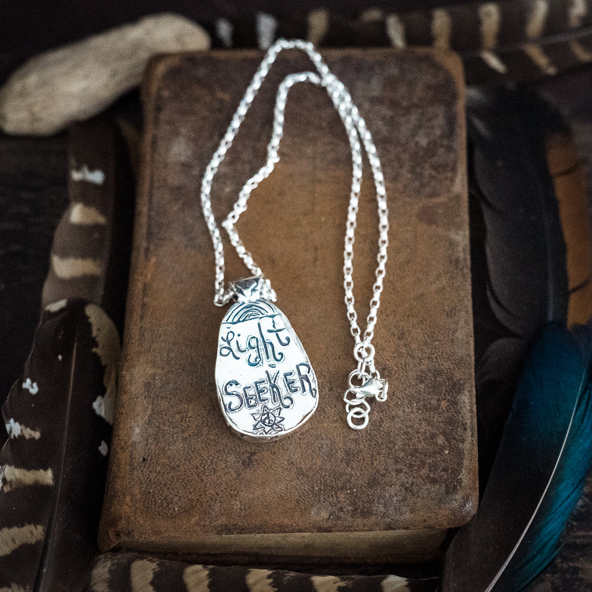 Light Seeker Australian Opal Necklace- please read-reduced