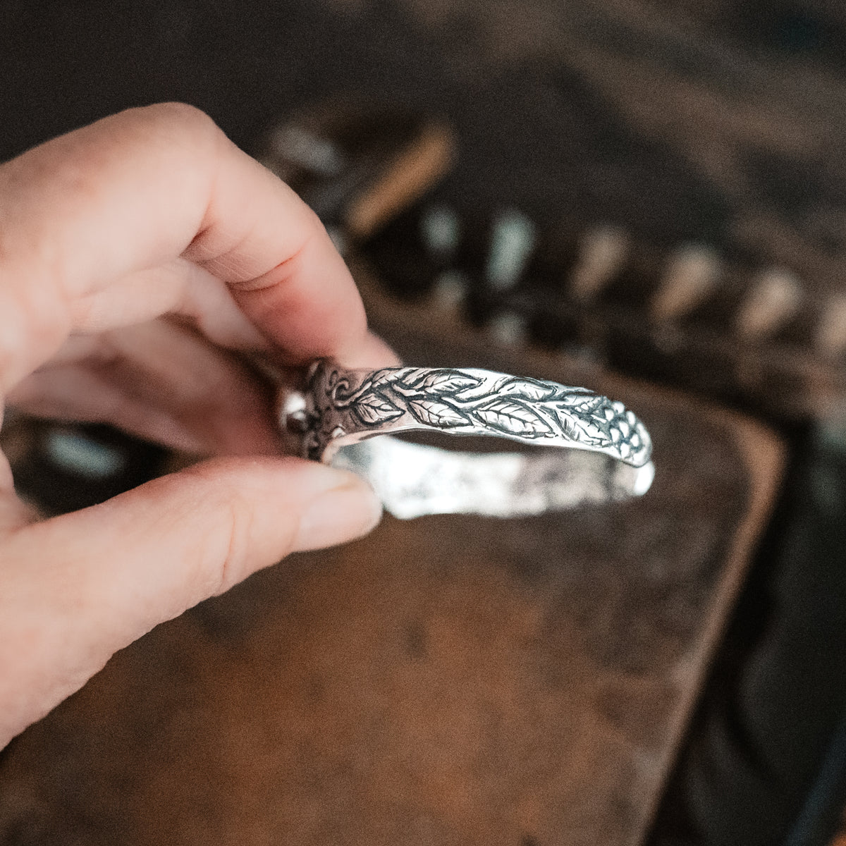 Let the Light Shine In Fire Opal Cuff