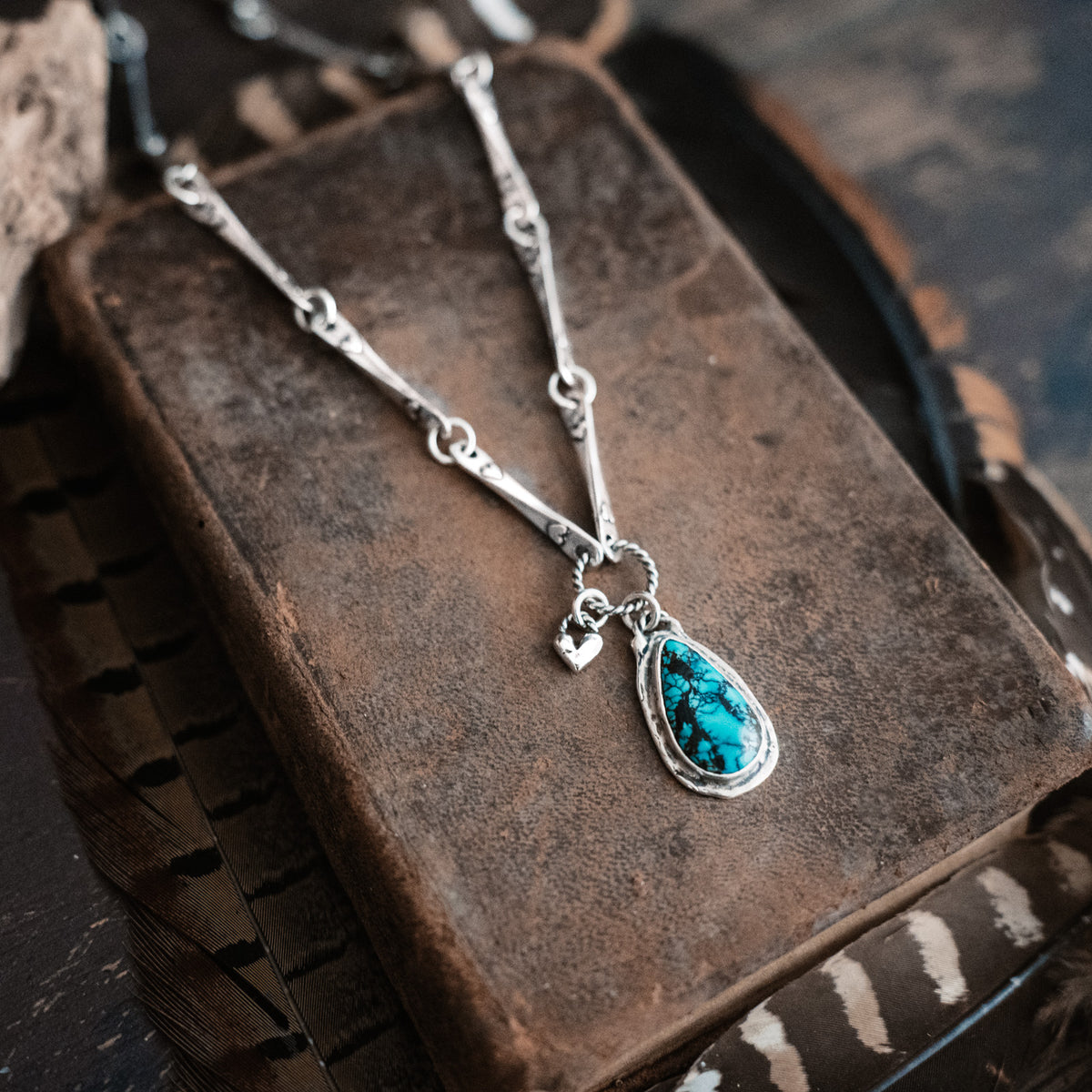 Links of Love Turquoise Necklace