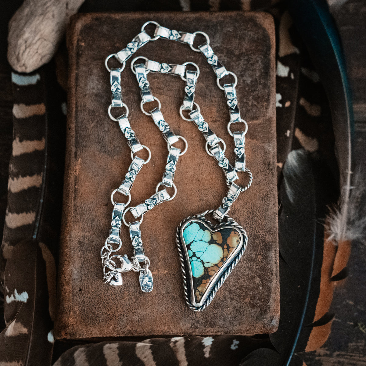 Live Brave Turquoise Necklace