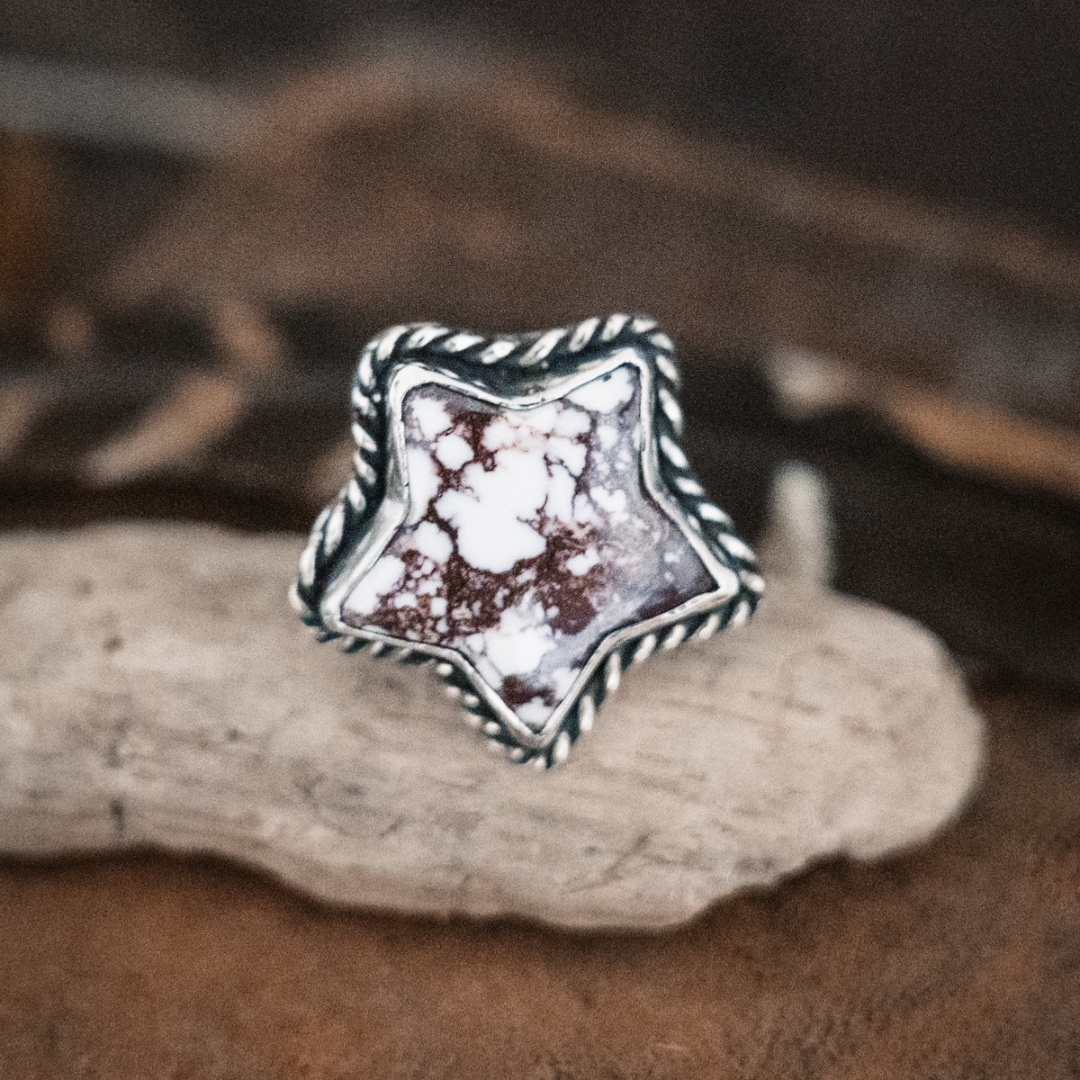 Lone Star Wild Horse Ring- Adjusted to your size