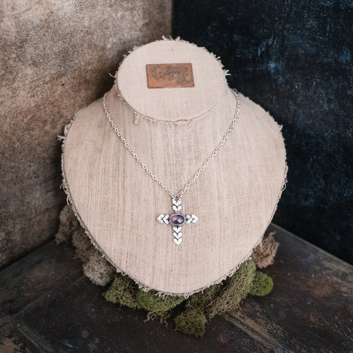 Love and Faith Pink Tourmaline Necklace