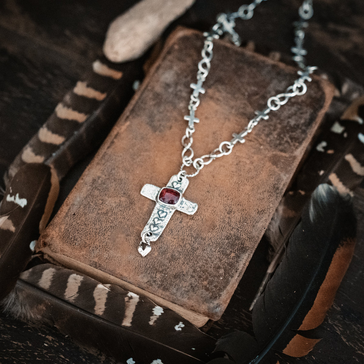 Love and Grace Pink Tourmaline Necklace