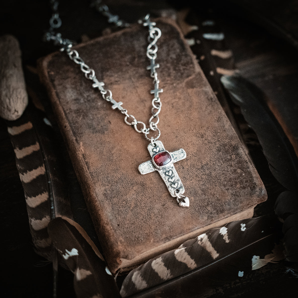 Love and Grace Pink Tourmaline Necklace