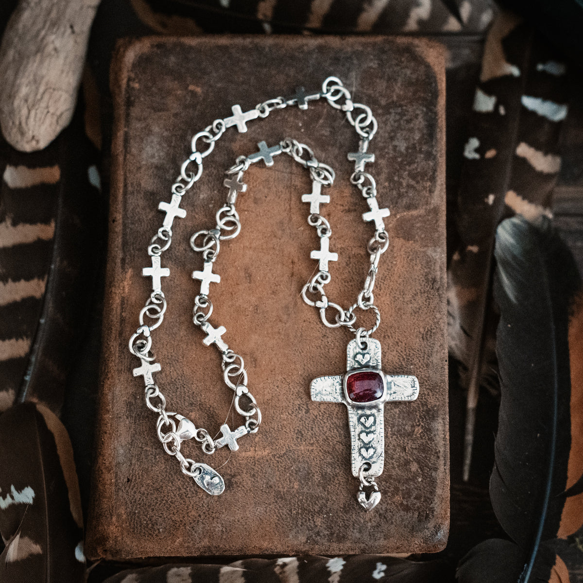 Love and Grace Pink Tourmaline Necklace