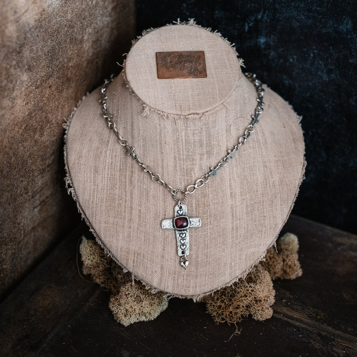 Love and Grace Pink Tourmaline Necklace