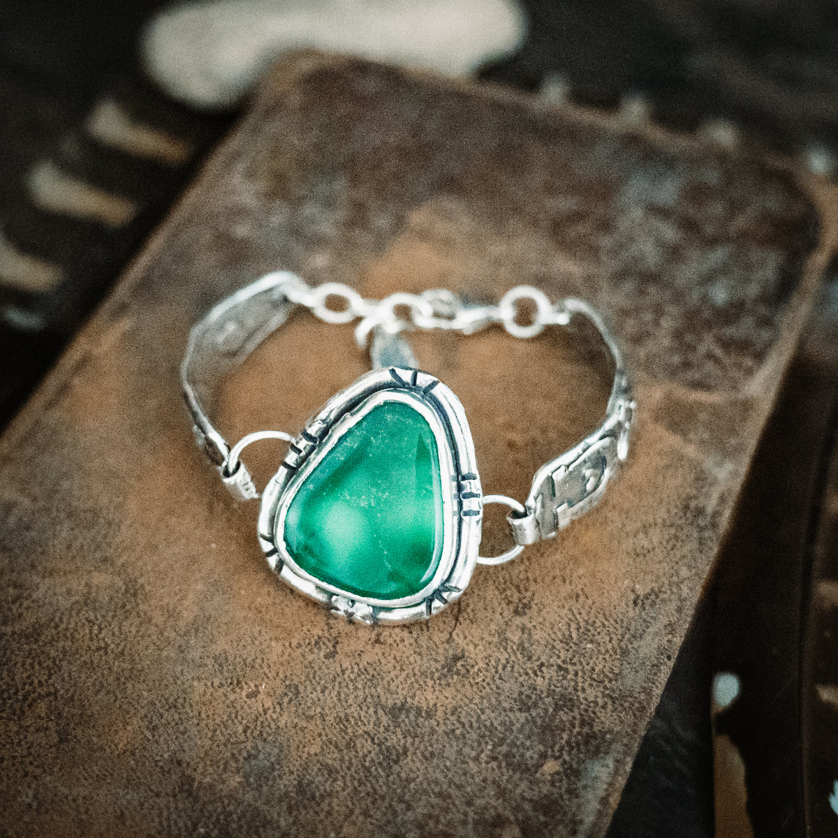 Love and Luck Variscite Bracelet