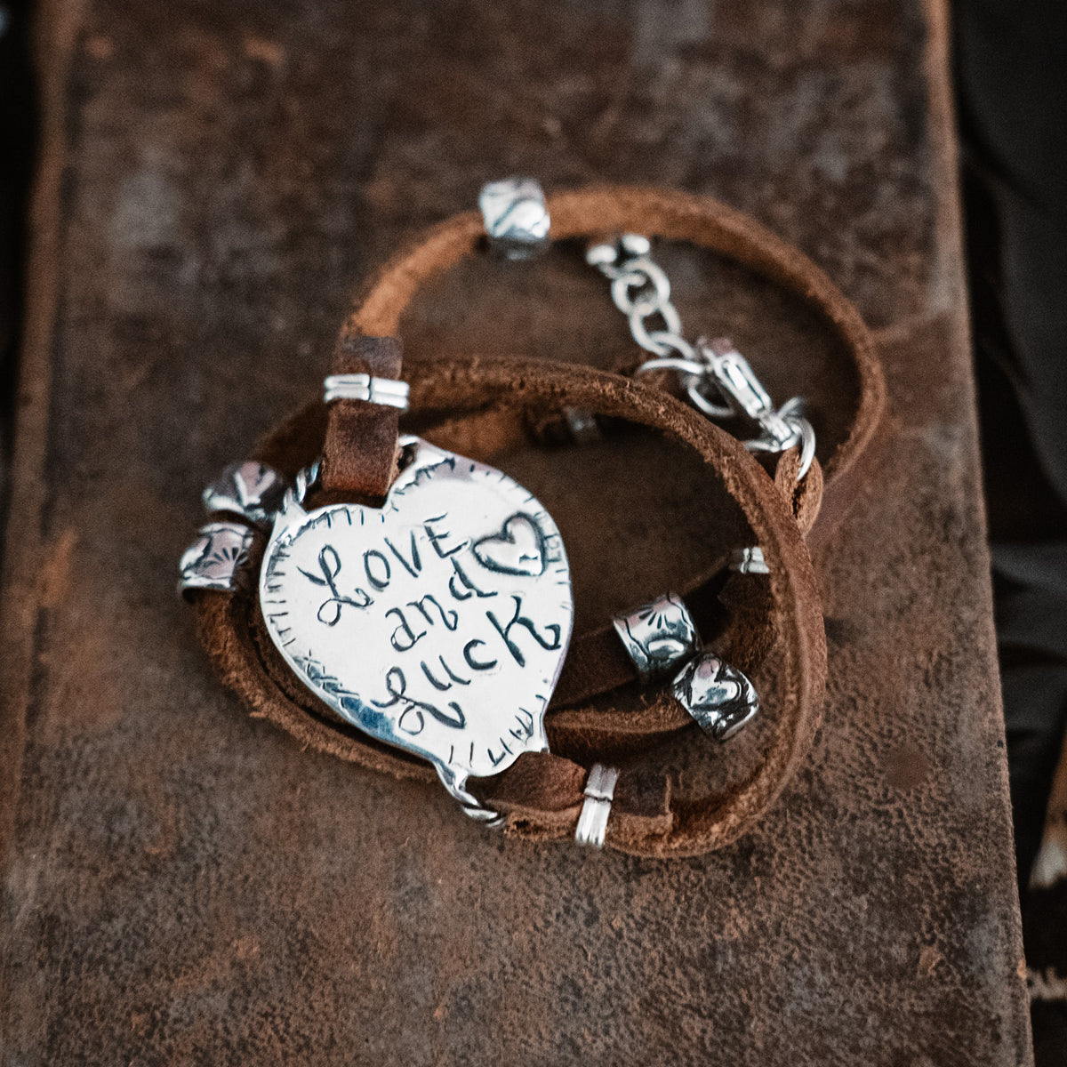 Love and Luck Wrap Bracelet