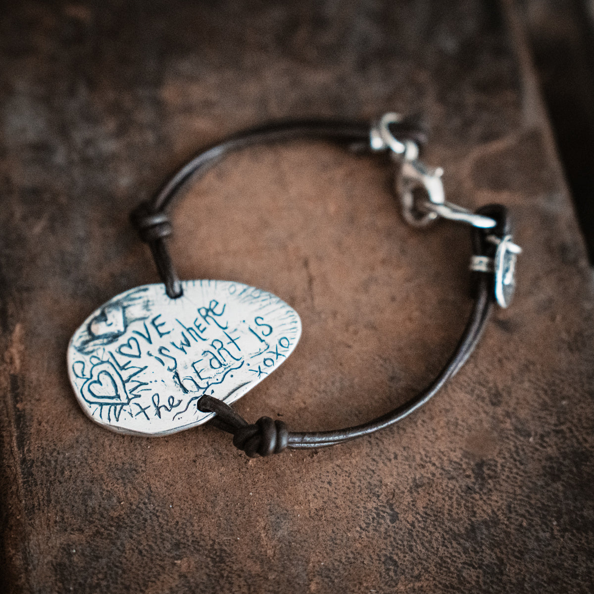 Love and Heart Turquoise Bracelet