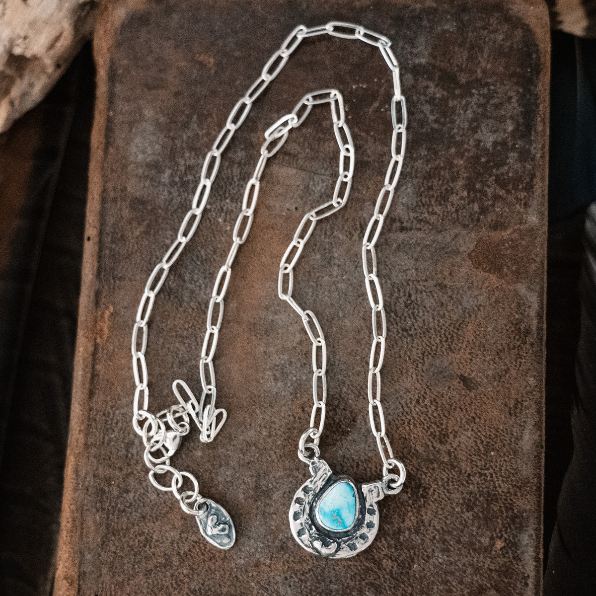 Horseshoe Turquoise Necklace