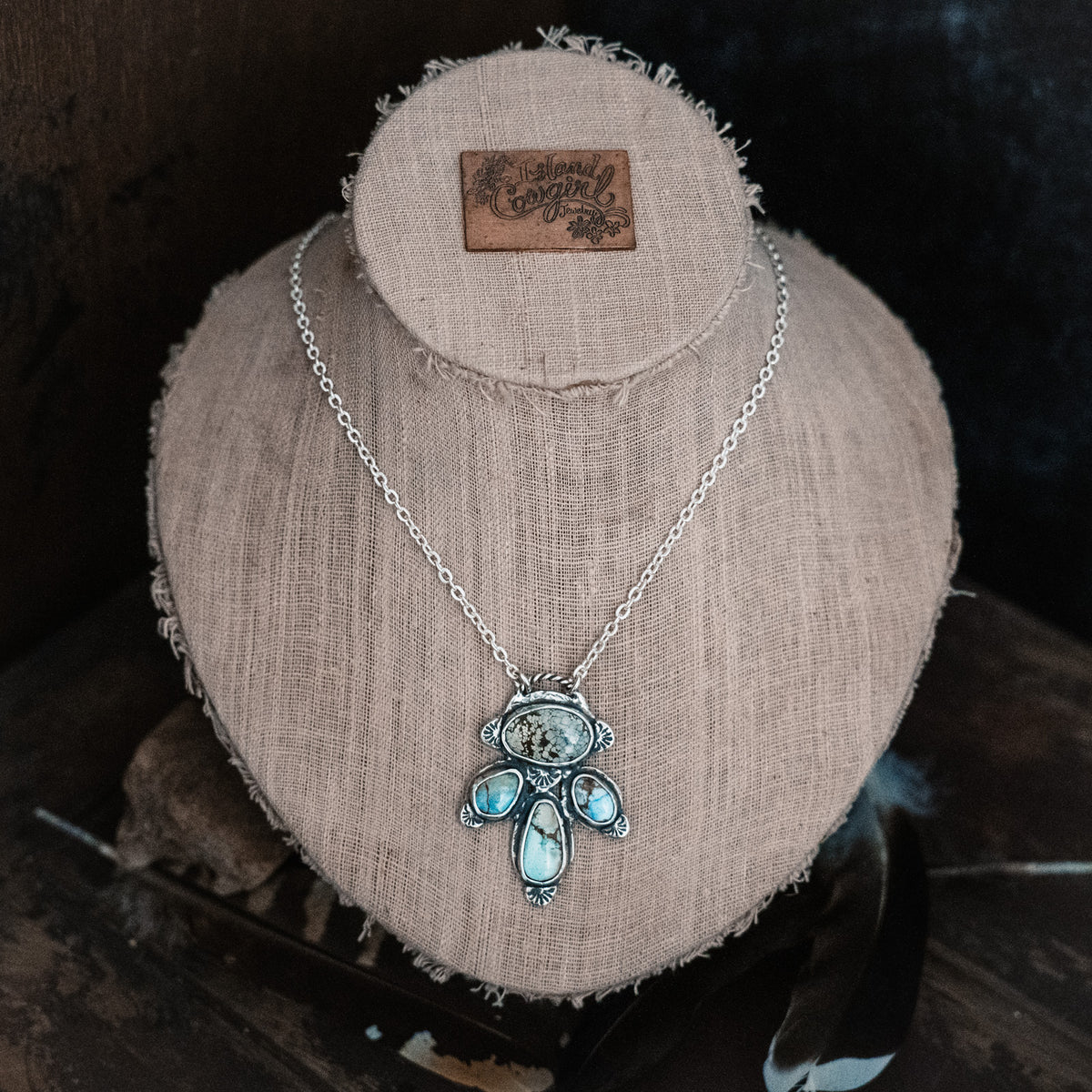 Mystic Golden Hills Turquoise Necklace